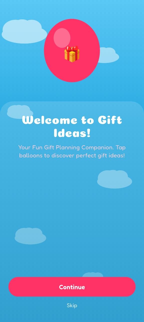 Ballon Idea Planner app screenshot